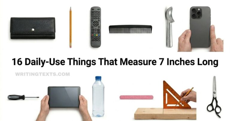 16 Daily-Use Things That Measure 7 Inches Long – 2026