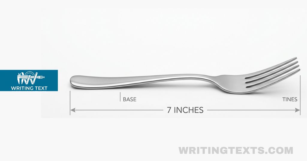 Standard Place Fork measure 7 inches long