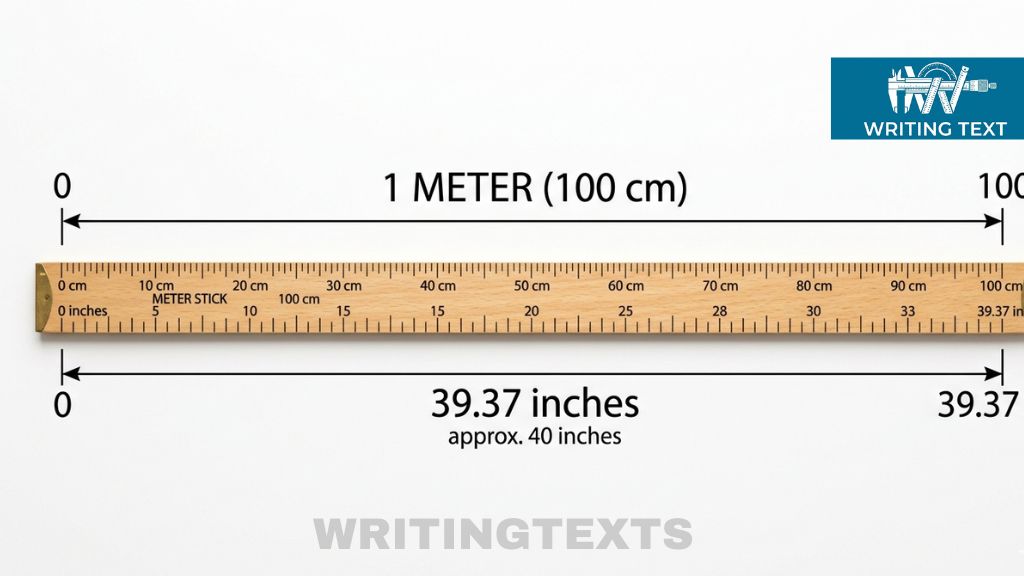 A Meter Stick Measures 40 Inches Long