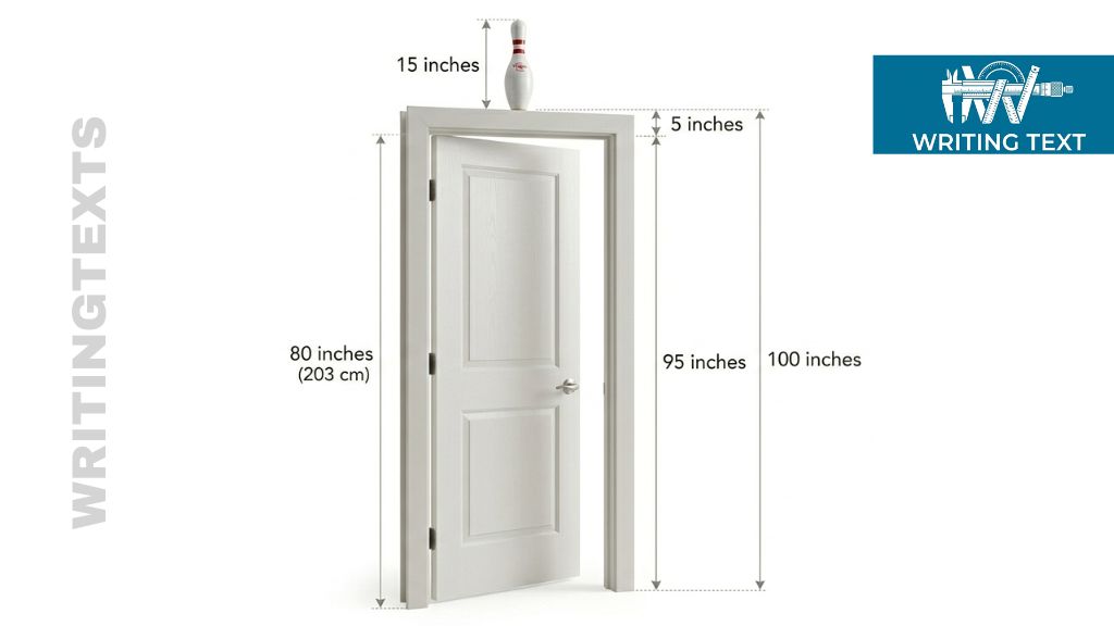 A Standard Interior Door Measures 100 Inches Long