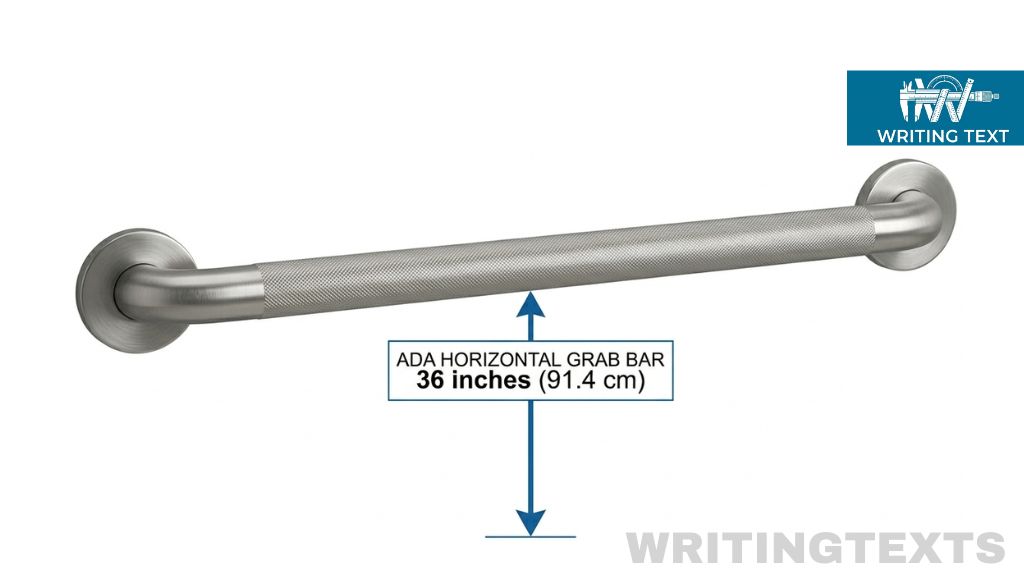 ADA Shower Grab Bar 36 Inches Long