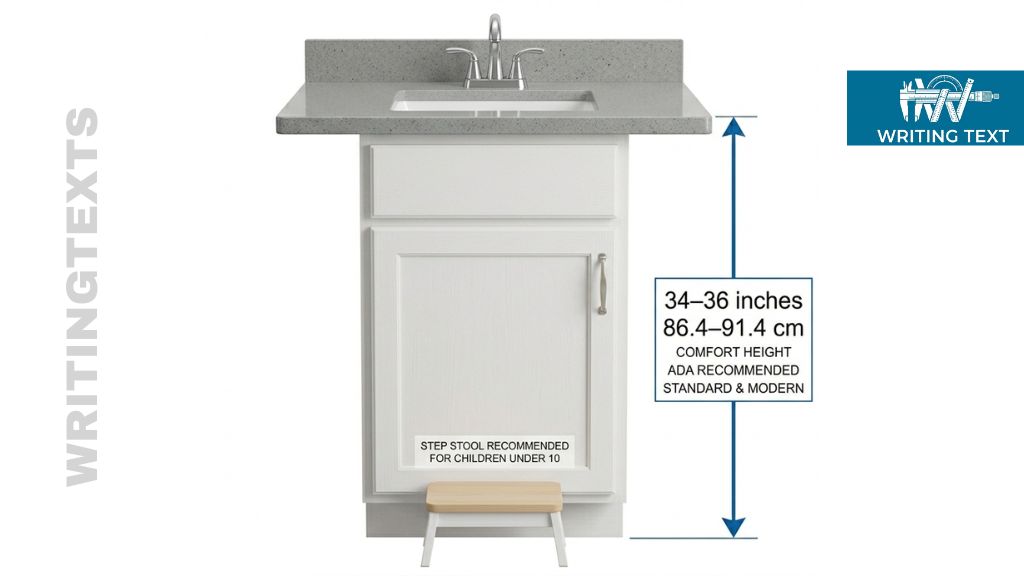 Bathroom Vanity Height 36 Inches Long