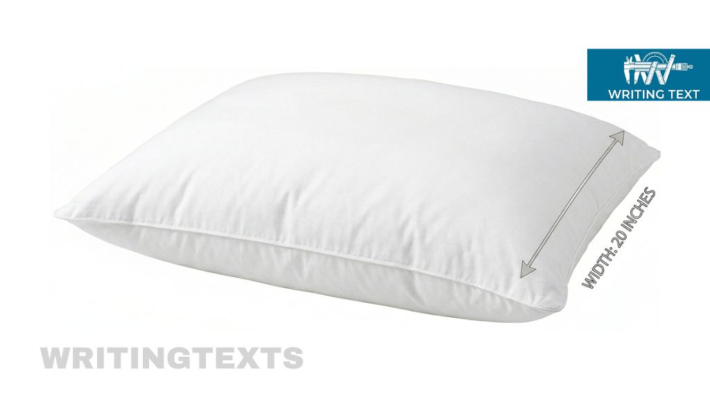 Bed Pillow 20 Inches Long