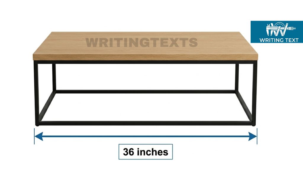 Coffee Table Length 36 Inches Long