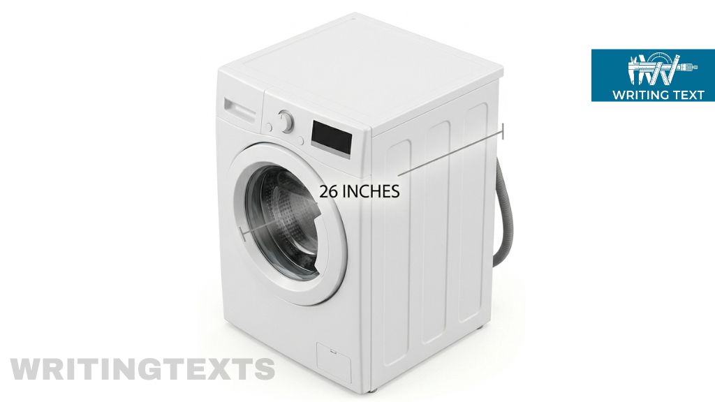 Compact Front-Load Washer or Dryer 26 Inches Long