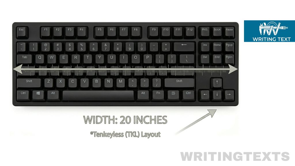 Computer Keyboard 20 Inches Long