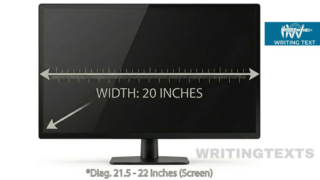 Computer Monitor 20 Inches Long
