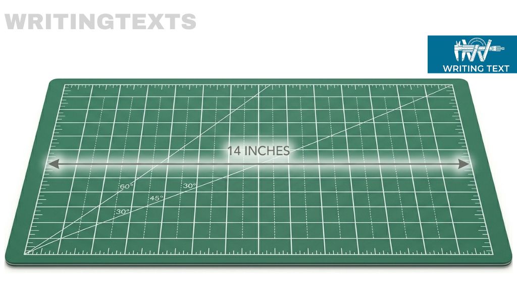 Craft Cutting Mat Length 14 Inches Long