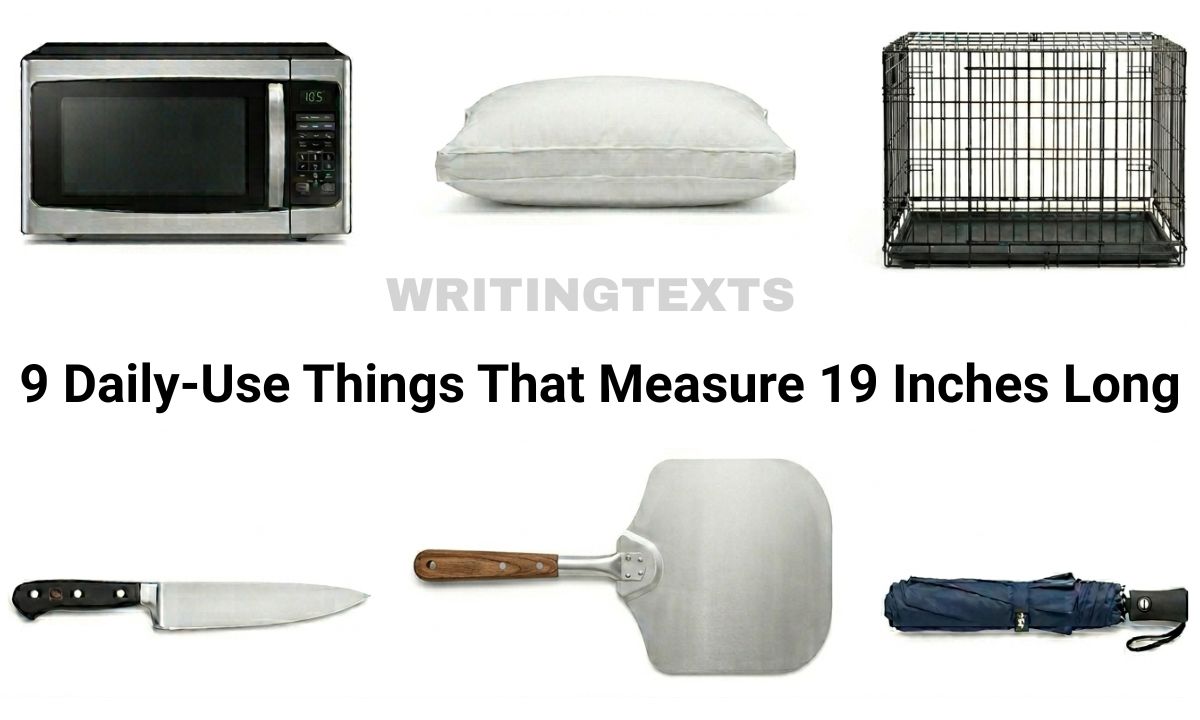 9 Daily-Use Things That Measure 19 Inches Long – 2026