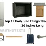 Top 10 Daily-Use Things That Measure 36 Inches Long – 2026