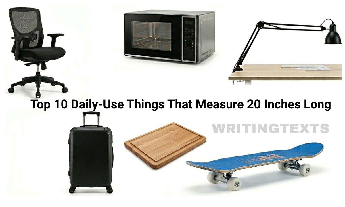 Top 10 Daily-Use Things That Measure 20 Inches Long – 2026