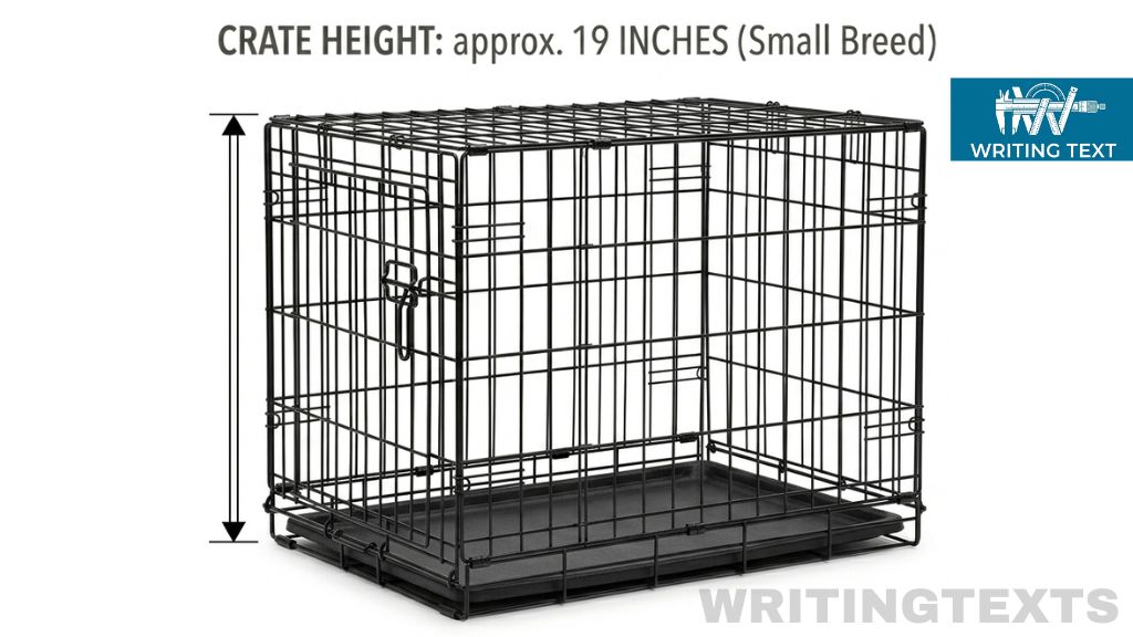 Dog Crate 19 Inches Long