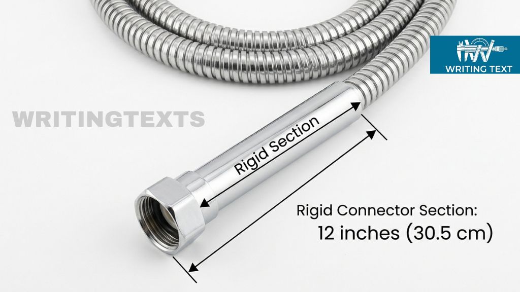 Flexible Shower Hose 12 Inches Long