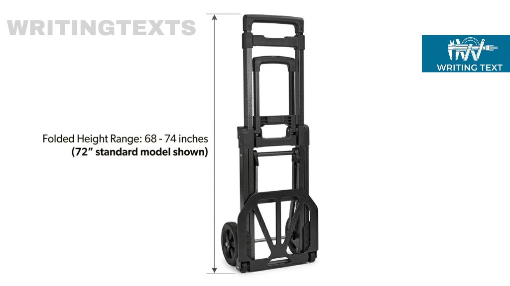 Folding Hand Truck 72 Inches Tall