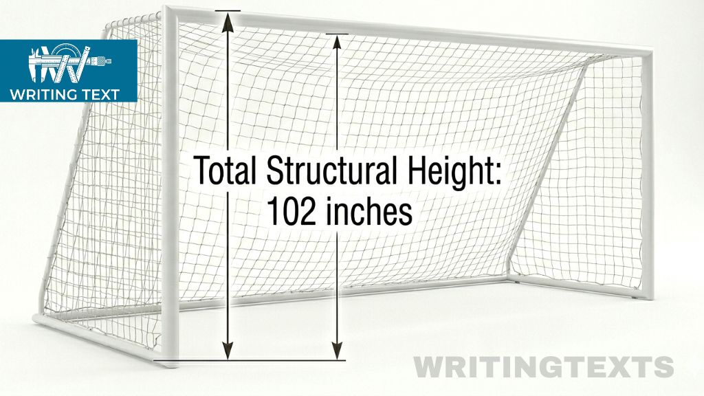 Full-Size Soccer Goal Measure 102 Inches Long