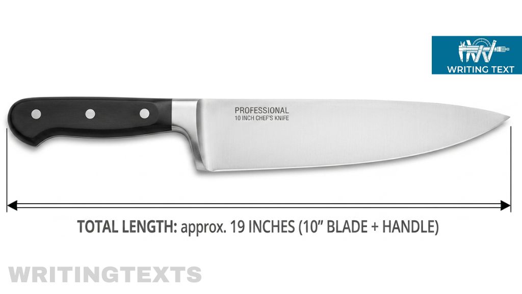 Large Chef’s Knife 19 Inches Long