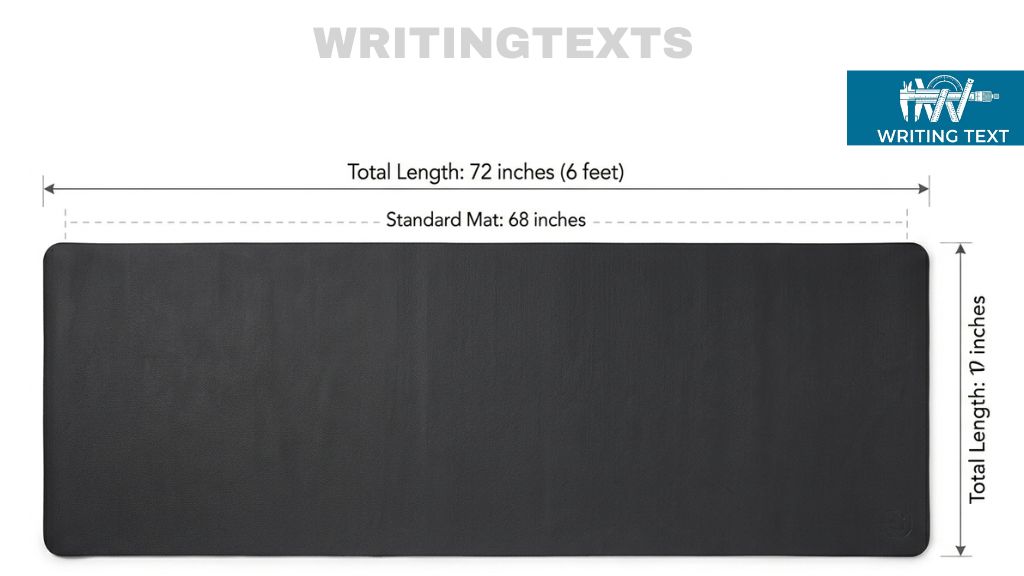 Long Yoga Mat 72 Inches Tall