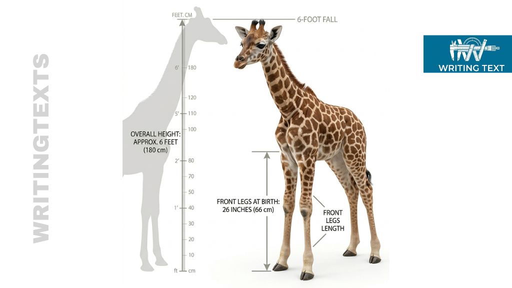 New born Giraffe Legs 26 Inches Long