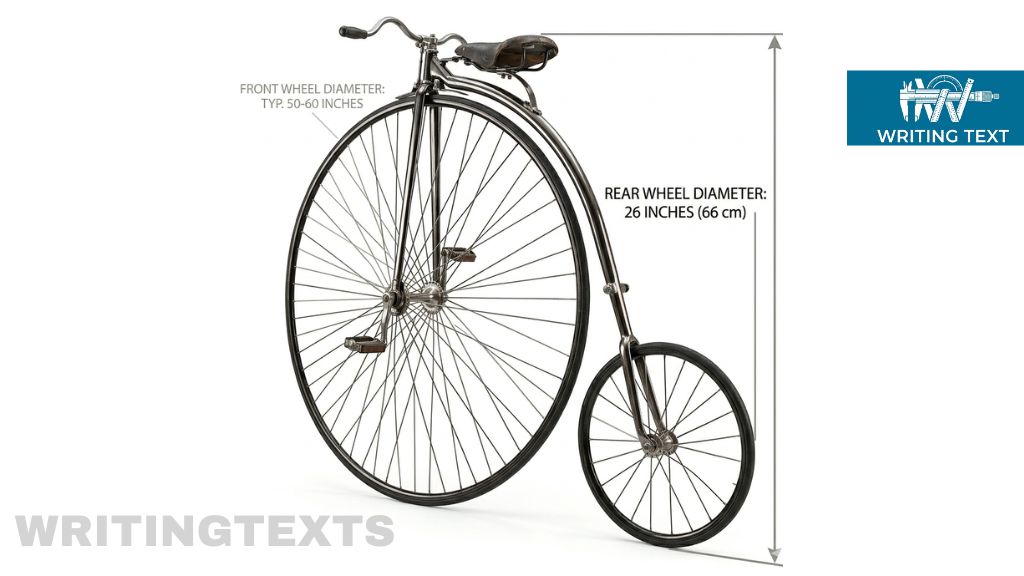 Penny-Farthing Bicycle 26 Inches Long