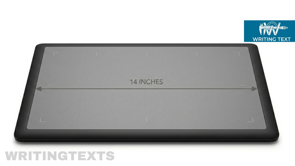 Portable Drawing Tablet 14 Inches Long