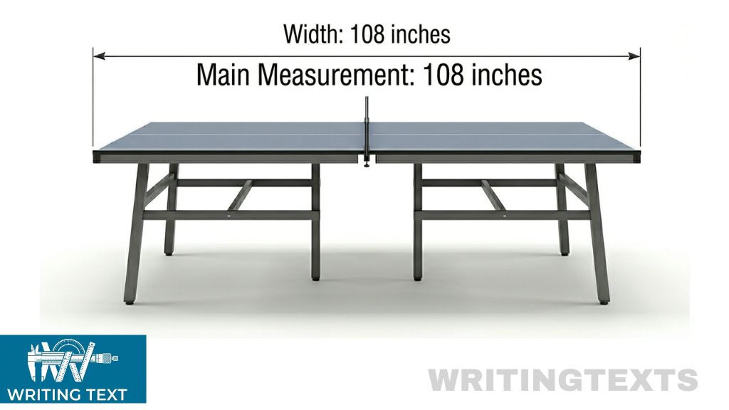 Professional Ping Pong Table Measure 102 Inches Long