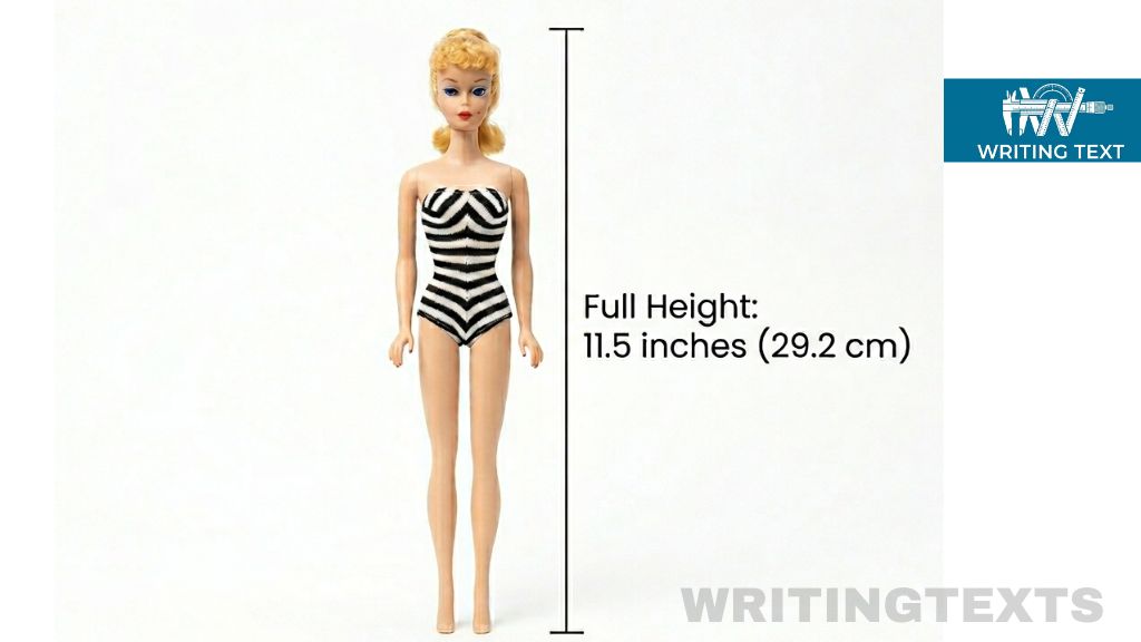 Standard Barbie Doll 12 Inches Long