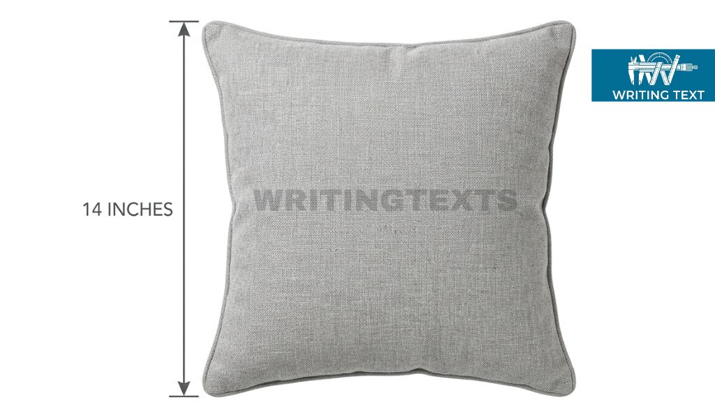 Standard Throw Pillow 14 Inches Long