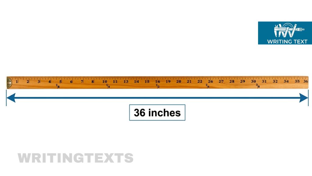 Traditional Yardstick 36 Inches Long