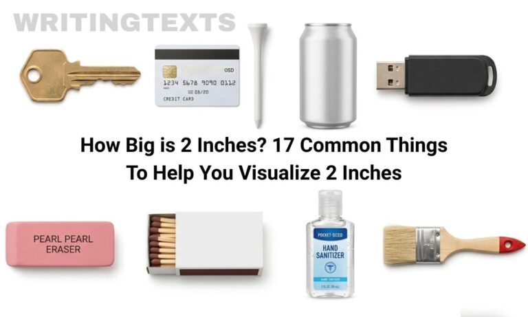 How Big is 2 Inches? 17 Common Things To Help You Visualize 2 Inches