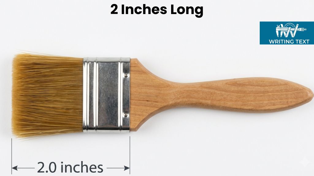 Standard 2-Inch Paintbrush 2 Inches Big or Long