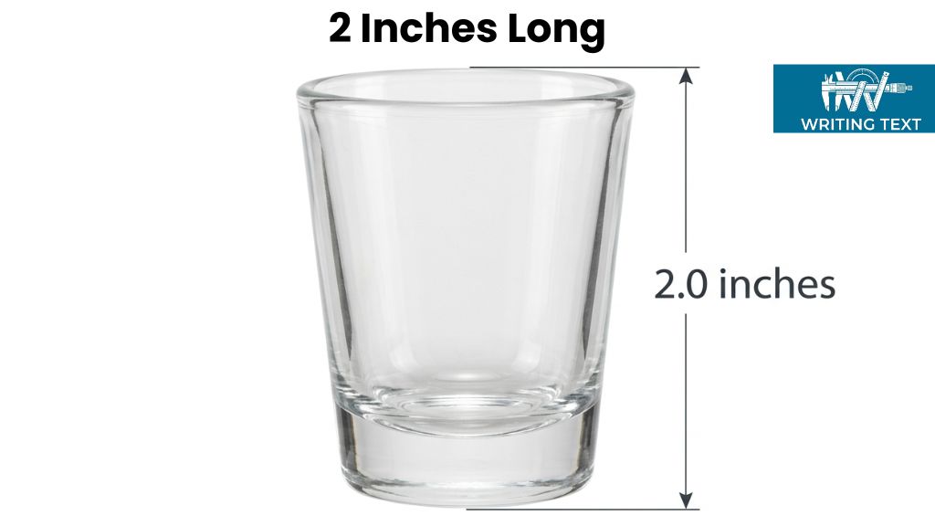 Standard Espresso Shot Glass 2 Inches Big or Long
