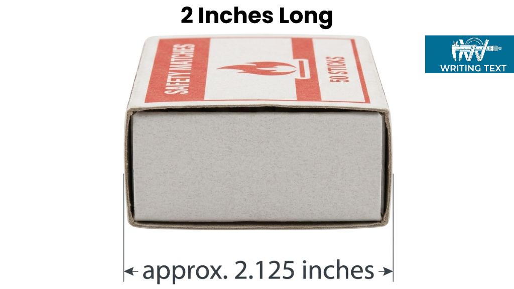 Standard Box of Kitchen Matches 2 Inches Big or Long