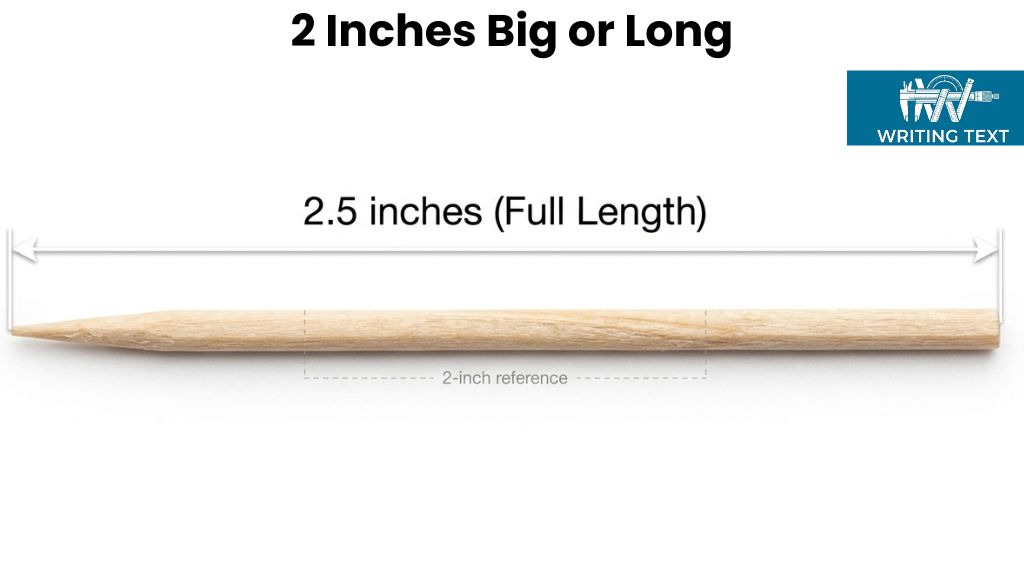 Standard Wooden Toothpick 2 Inches Big or Long