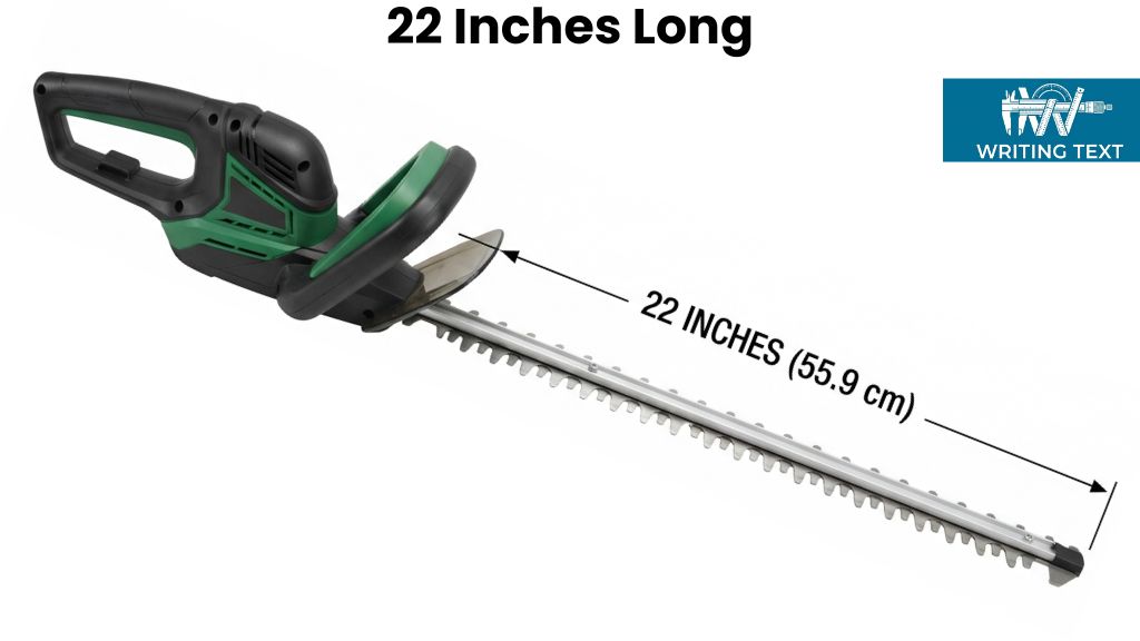 Electric Hedge Trimmer Blade That Is 22 Inches Long