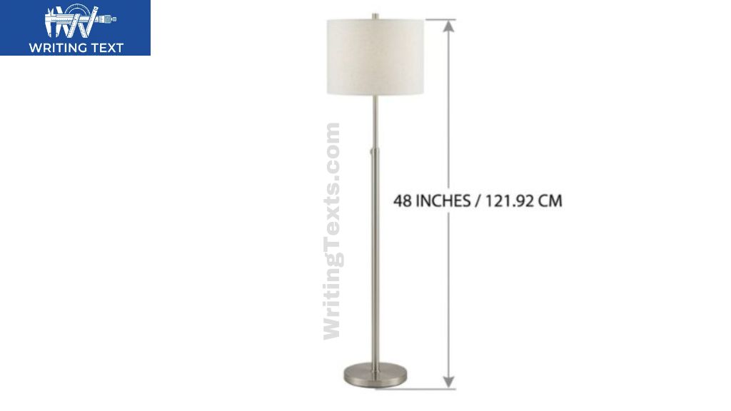 Compact Floor Lamp That is 48 Inches Long