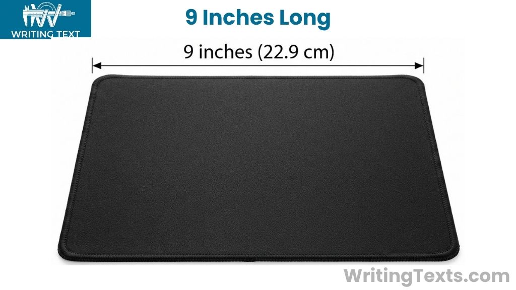 Compact Gaming Mouse Pad That Is 9 Inches Big
