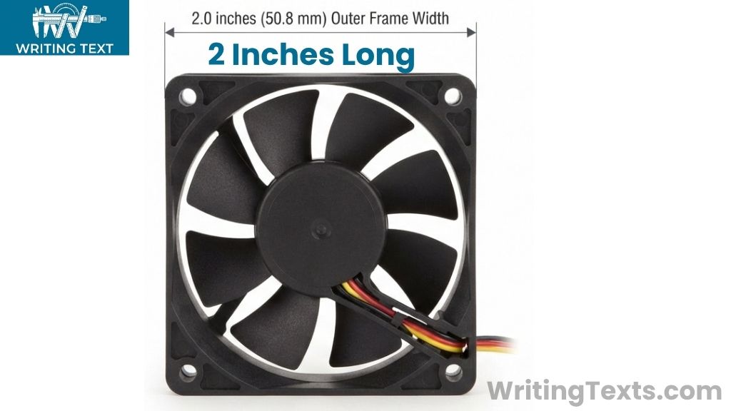 CPU Cooling Fan That Is 2 Inches Long