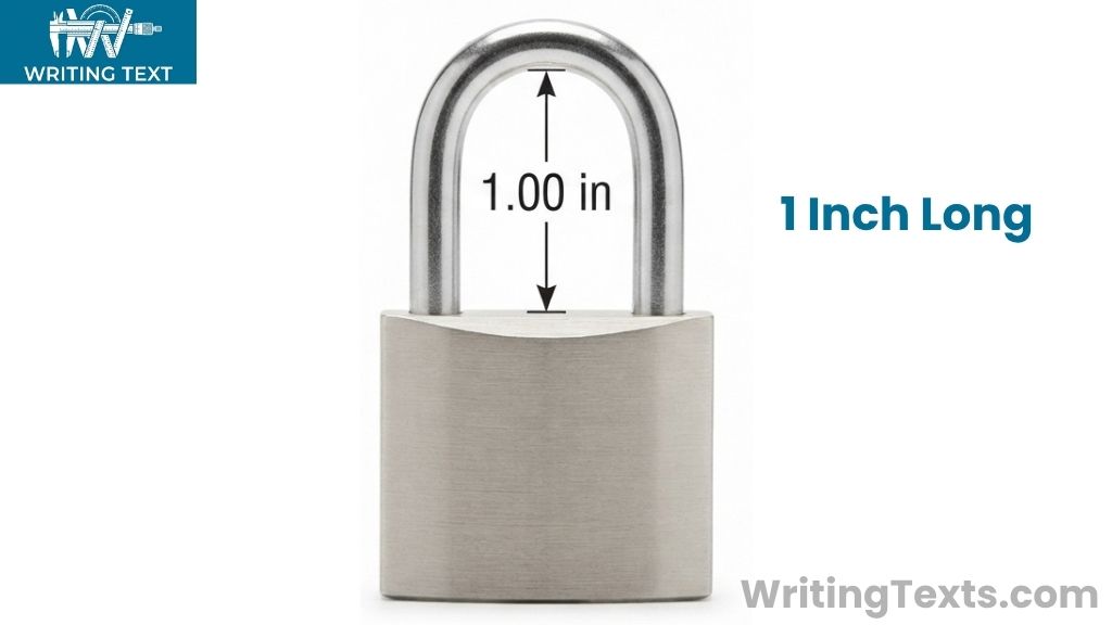 Gym Locker Padlock That Is 1 Inch Long