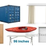 How Tall Is 96 Inches? 13 Things That Are 96 Inches Long