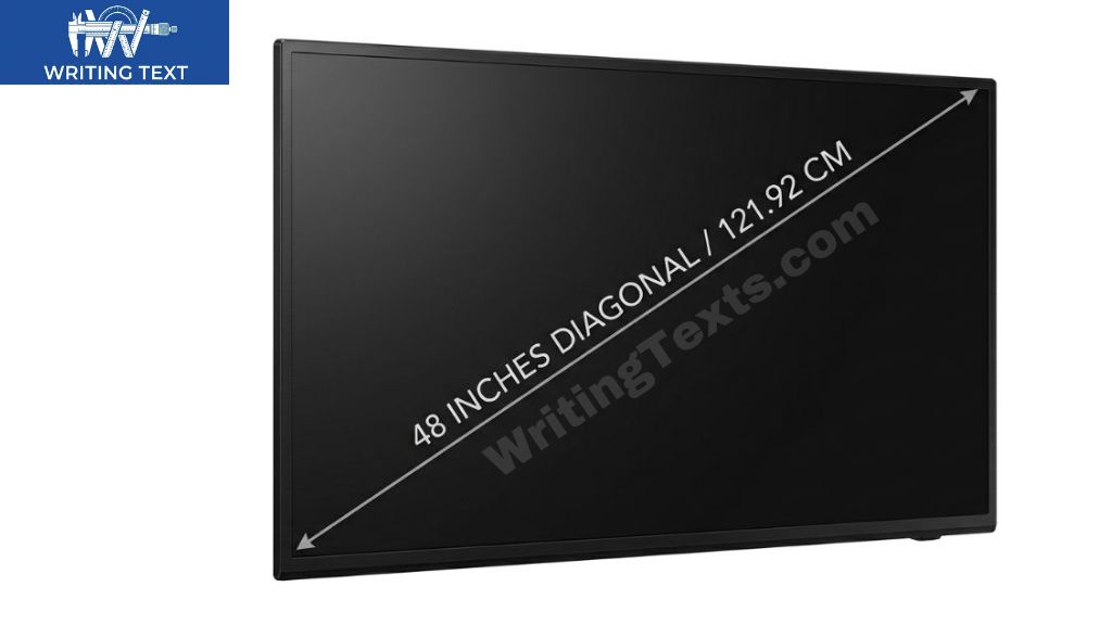 LED Smart TV That is 48 Inches Long