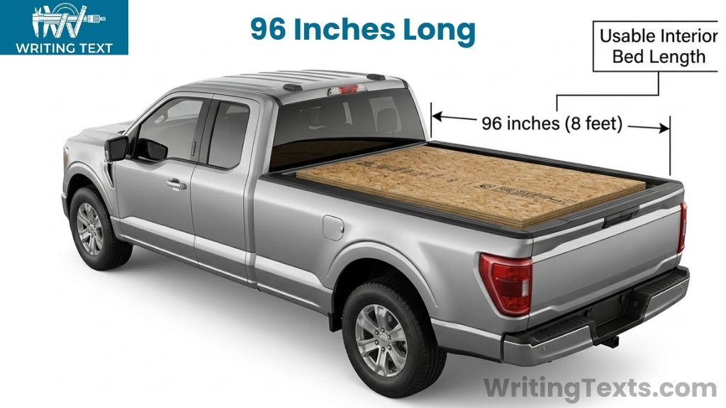 Long-Bed Pickup Truck That Is 96 Inches Long