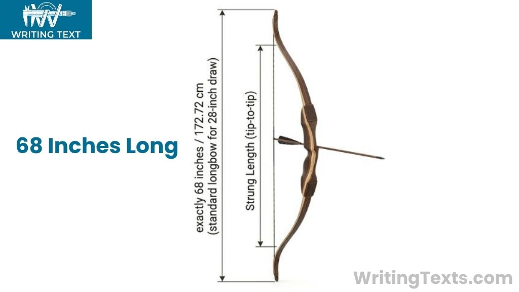 Longbow That Is 68 Inches Long