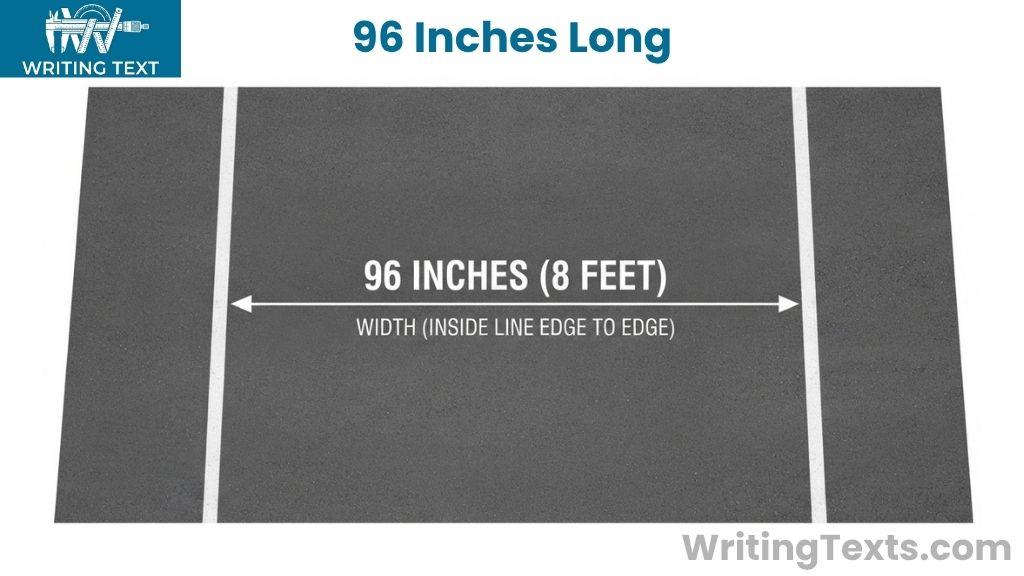 Parking Space Width That Is 96 Inches Long