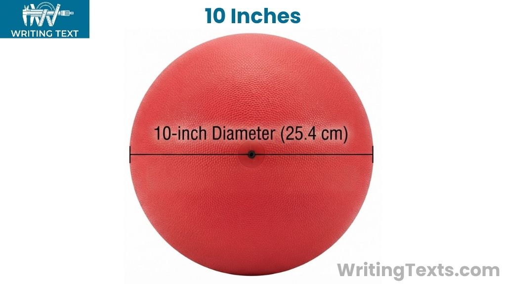 Playground Kickball That Measure 10 Inches Long