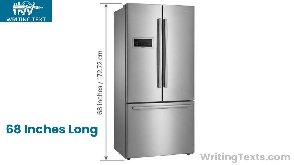 Refrigerator That Is 68 Inches Tall