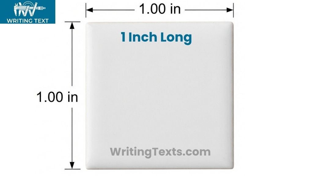 Square Mosaic Tile That Is 1 Inch Long