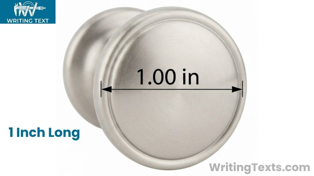 Standard Cabinet Knob That Is 1 Inches Long