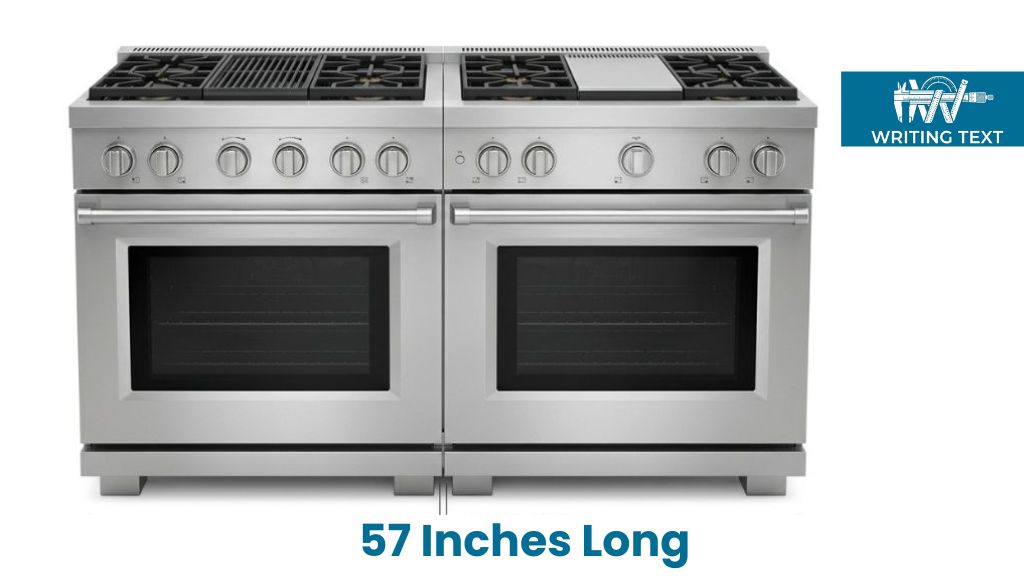 Standard Kitchen Range That Is 57 Inches Long