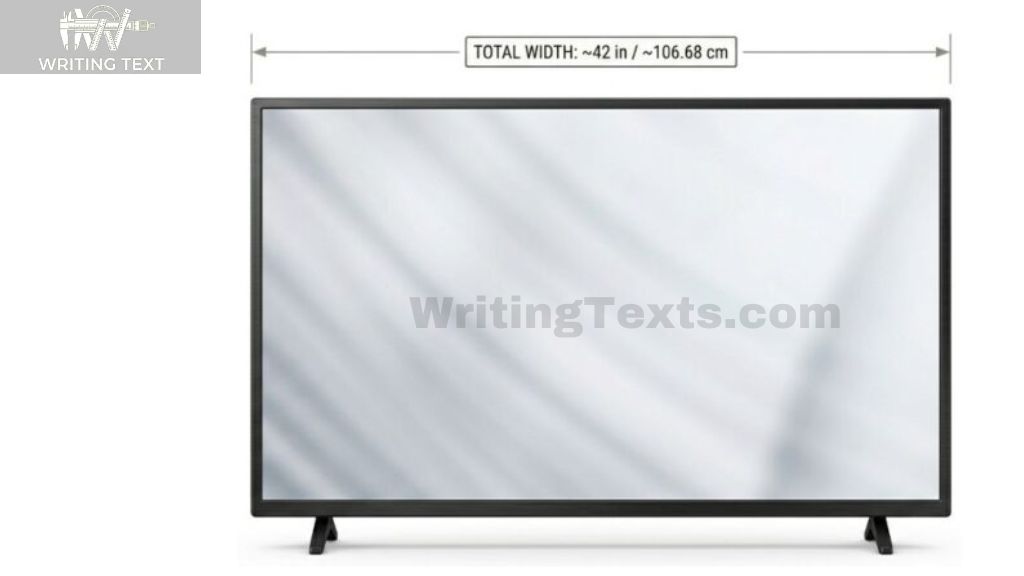 TV Screen That Is 42 Inches Long