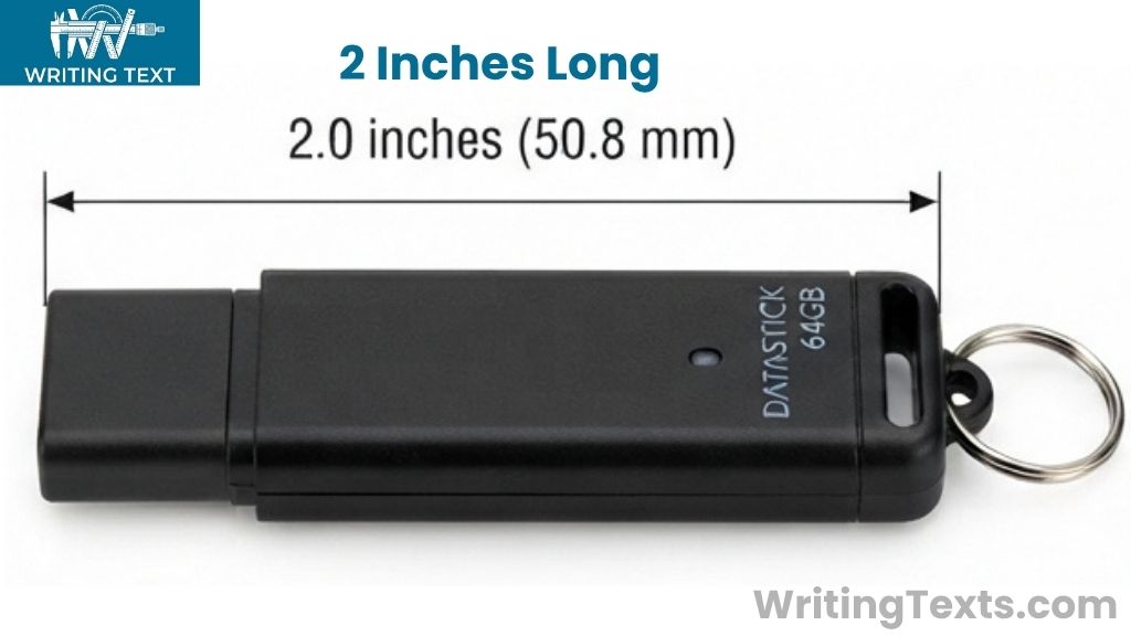 USB Flash Drive That Is 2 Inches Long